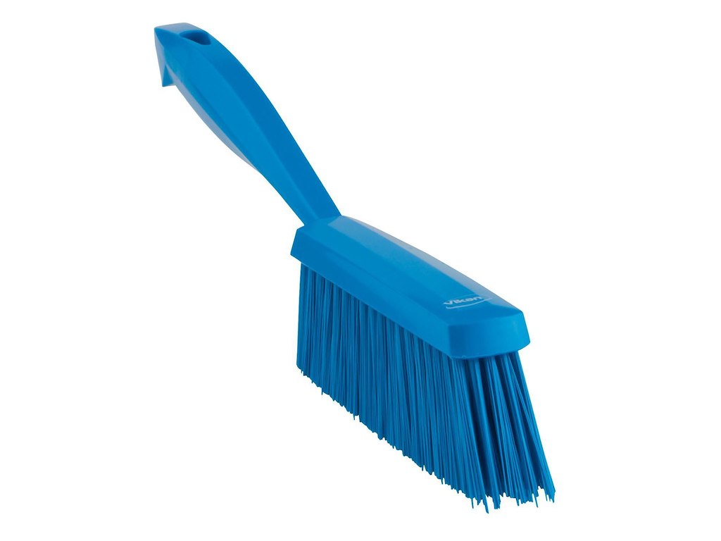 Støvekost Vikan medium slank 330mm plast blå