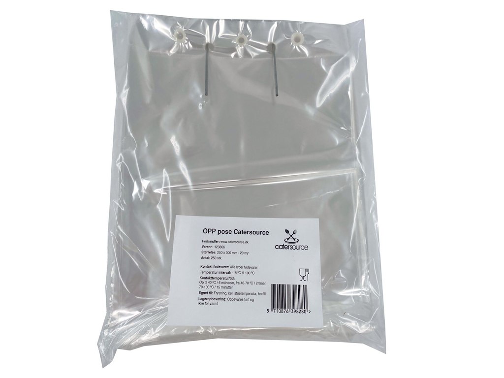 OPP pose Catersource 250x300 mm 20 my