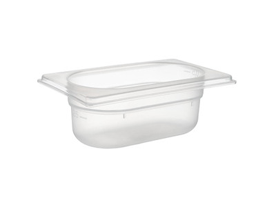 Kantine 1/9 GN 0.6 ltr 17.6x10.8x6.5 cm Polypropylen Klar