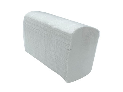 Håndklædeark Pristine Extra Soft V-Fold 2-lag L23xB21xD11.5cm Nyfiber Hvid
