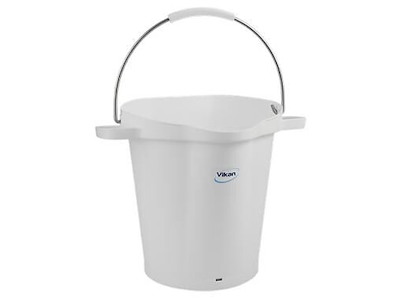 Spand Vikan Hygiejne 20 ltr Hvid Rengøring/fødevarekontakt