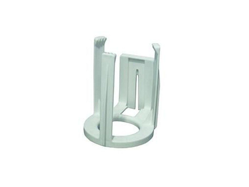 Holder Vægmonteres Hvid til Toiletbørste