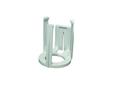 Holder Vægmonteres Hvid til Toiletbørste