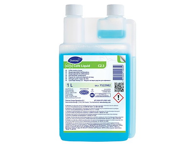Rensemiddel Flydende Suma Café Liquid C2.3 til kaffeautomat u/Klor m/Farve 1 ltr
