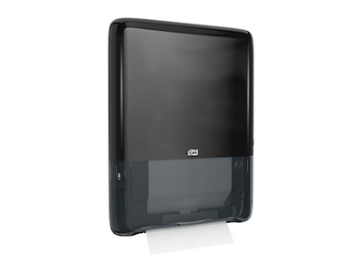 Dispenser Håndklædeark Tork H5 Mini PeakServe Continuous D36.7xB10.1xH49cm Sort