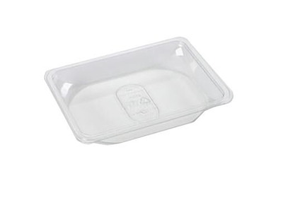 Bakke 1-rum ShelfMaster 260 ml 147x109x23 mm Firkantet APET Klar