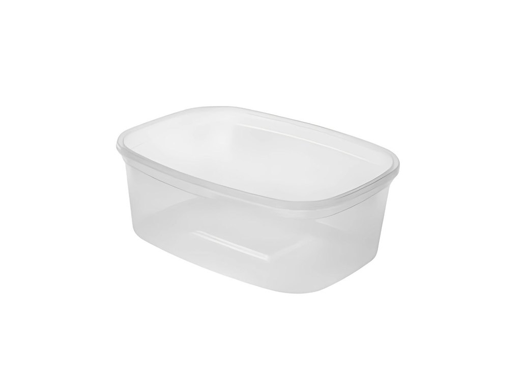 Plastbæger Oval 500ml L136xB102xH50mm PP Klar