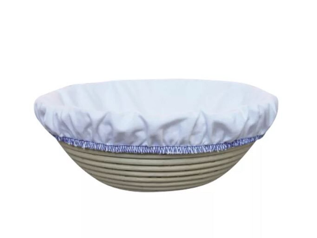 Klæde Indlæg Ø22cm Bomuld Hvid