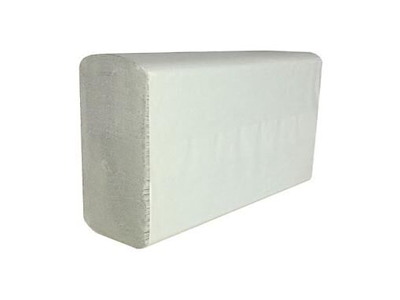 Håndklædeark Papernet Standard Z-Fold 1-lag L24xB20.3xD8cm Genbrug Hvid