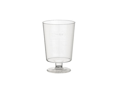 Vinglas Plast 15,7cl Klar