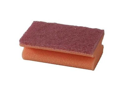 Skuresvamp Scotch-Brite 56 ridsefri rød