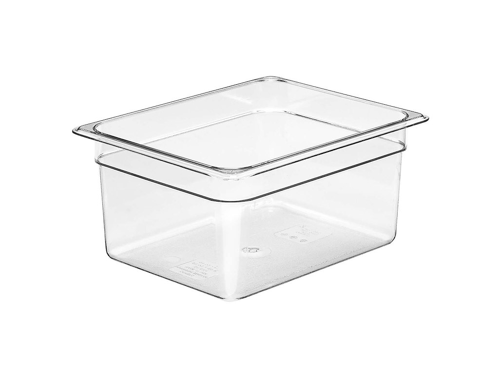 Kantine Cambro 1/2GN 8.9L 32.5x26.5x15cm Polycarbonat Klar