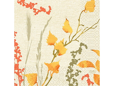Serviet 33x33cm 3-lag Fall Beauty