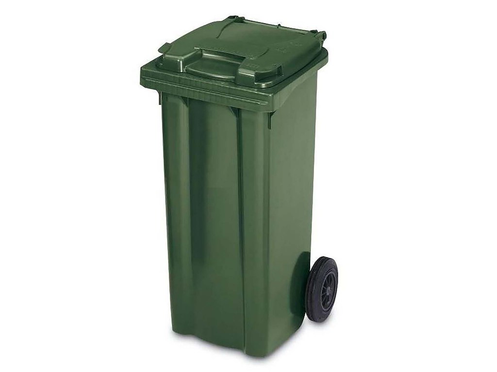 Affaldscontainer 60 ltr 2-hjulet Grøn