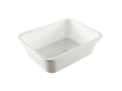 Bakke 1-rum 2227-1O 1965 ml 227x178x70 mm CPET Hvid 216 stk