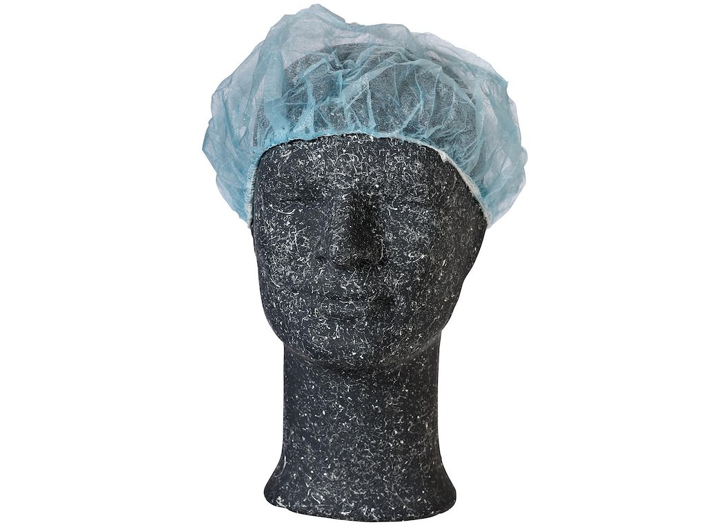 Hårnet str XL Ekstra vidde PP Blå