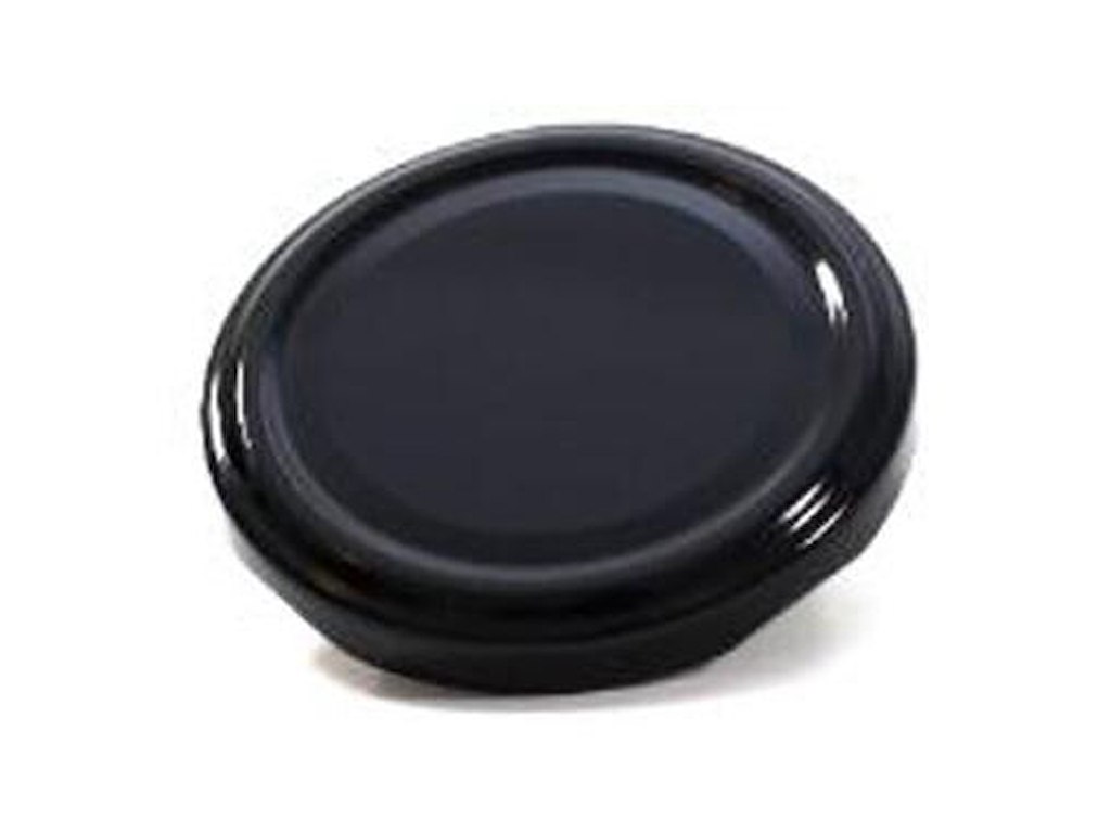 Låg til Sylteglas Ø8.6 cm Sort