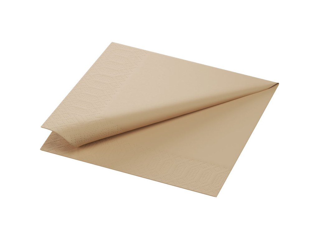Serviet Duni Natural brown 1-lag 33x32cm Brun