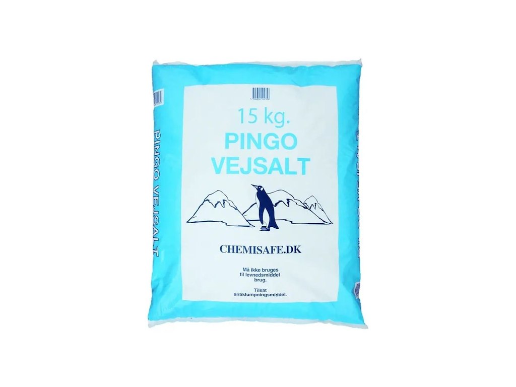 Pingo vejsalt – 70 × 15 kg | Leveret pris – alt inkl.