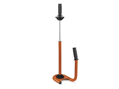 Dispenser I Stål Ergonomisk Til Håndstrækfilm