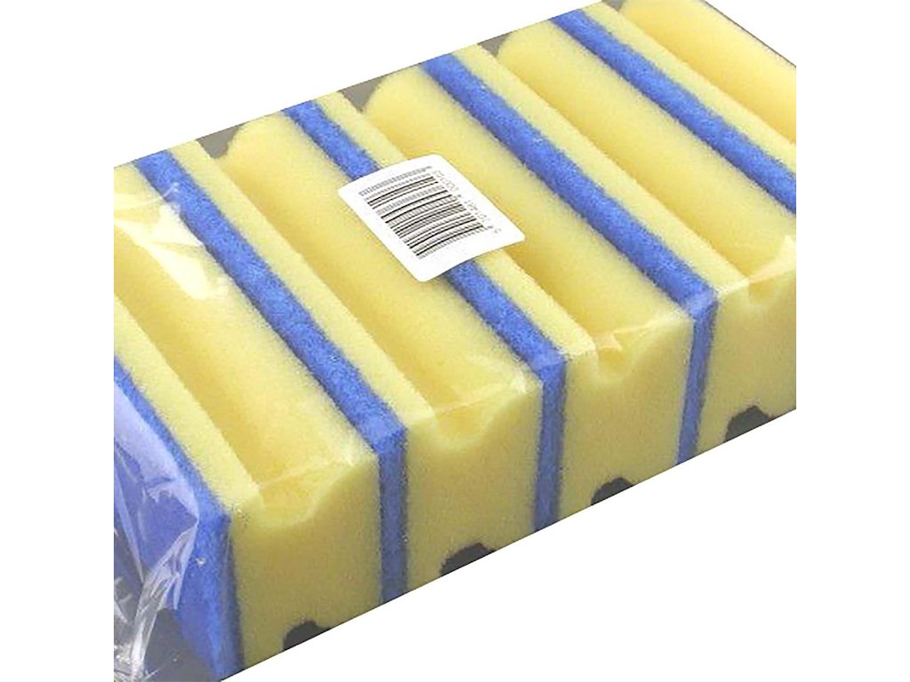 Skuresvamp med Håndgreb Blå