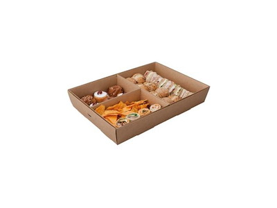 Bakke 467/447 x 328/308 x 78 mm Karton Brun