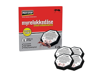 Insektbekæmpelse Myrelokkedåse Pest-Stop 4-pak Indendørs/Udendørs brug