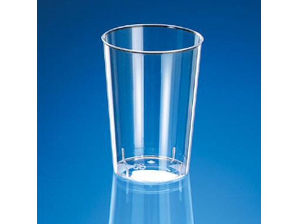 Plastglas 7 cl 60 mm Ø50 mm PS Klar