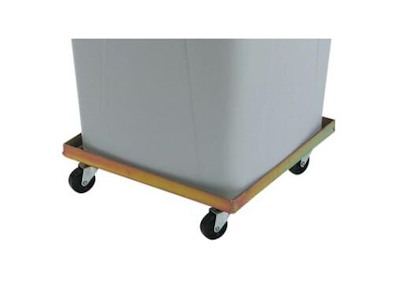 Kørestel 36.5x36.5 cm Kromatiseret stål til Beholder 114840