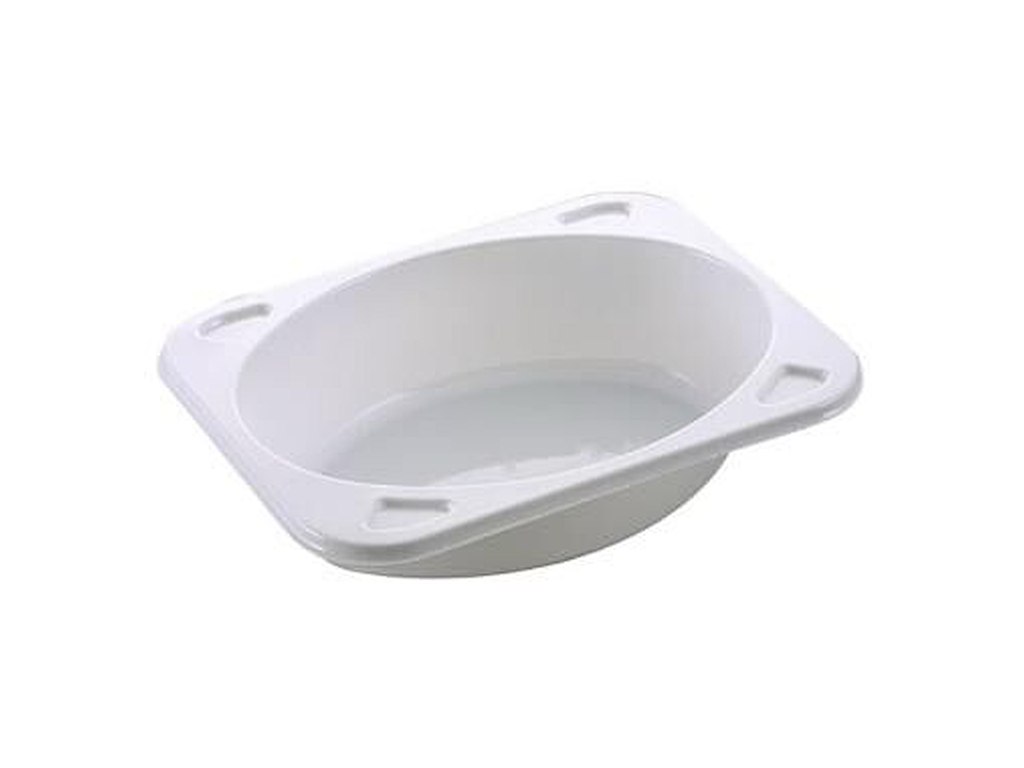 Bakke 1-rum 2160-1C 395 ml 160x122x39 mm CPET Hvid