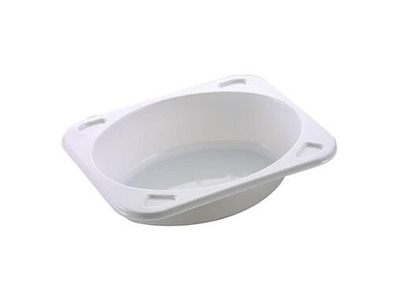 Bakke 1-rum 2160-1C 395 ml 160x122x39 mm CPET Hvid