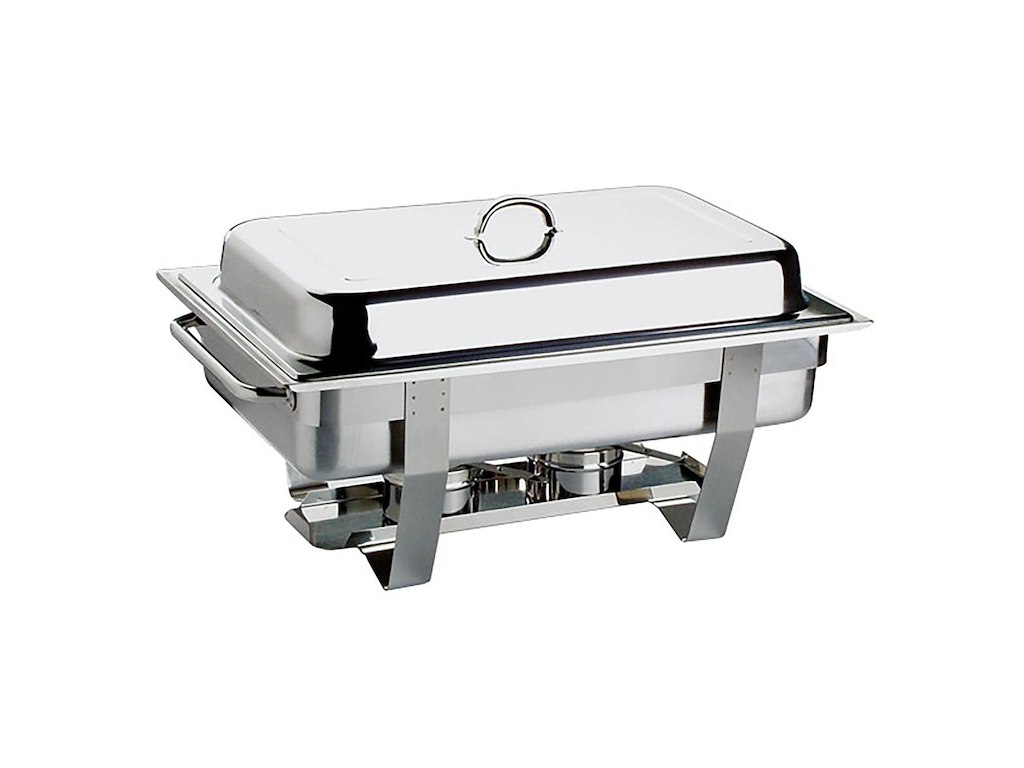 Chafing Dish 1/1GN 35.5x60x30 cm til brændpasta Rustfri Stål