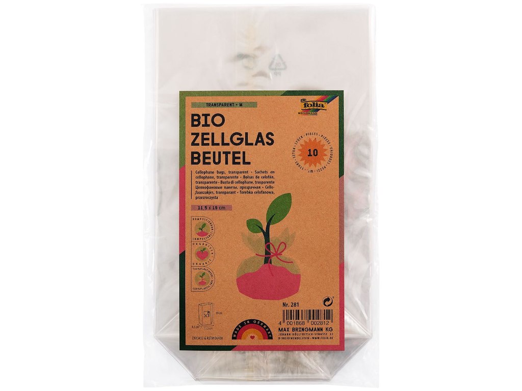 Cellofanposer 115x190mm 10 Pakke