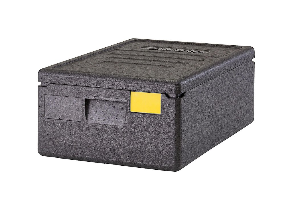 Termokasse Cambro 1/1GN 60x40x20.7 cm med låg EPP Sort