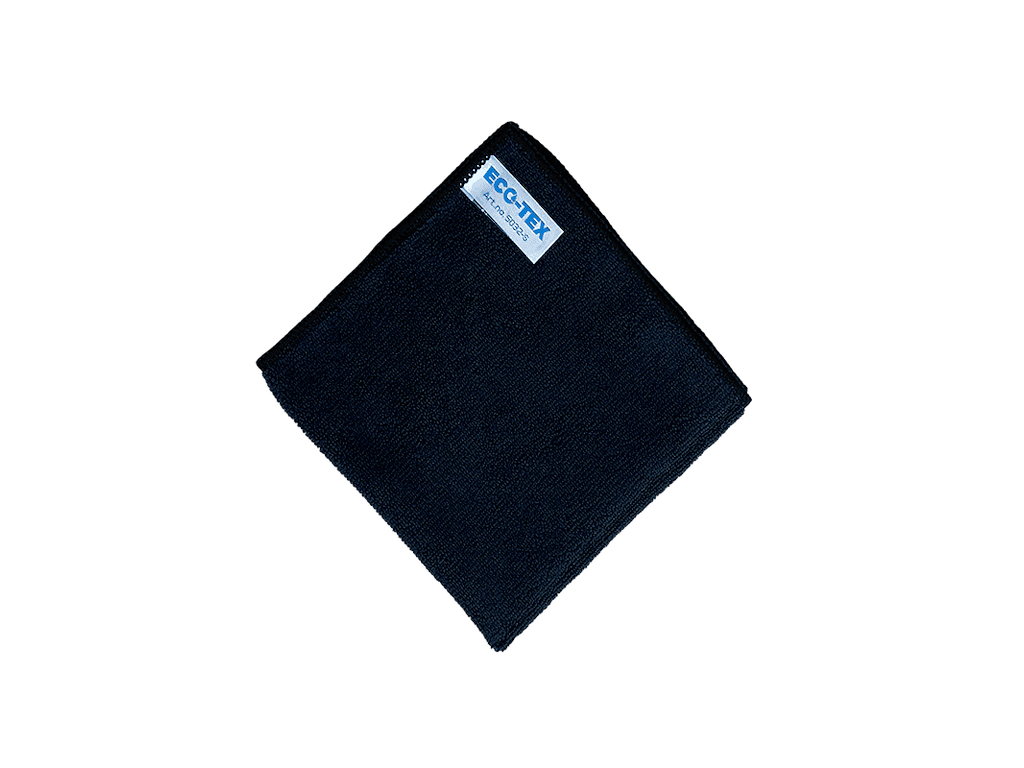 MEMSA PRO Microfiberklud 32x32 cm ECO-TEX SOFT - Sort