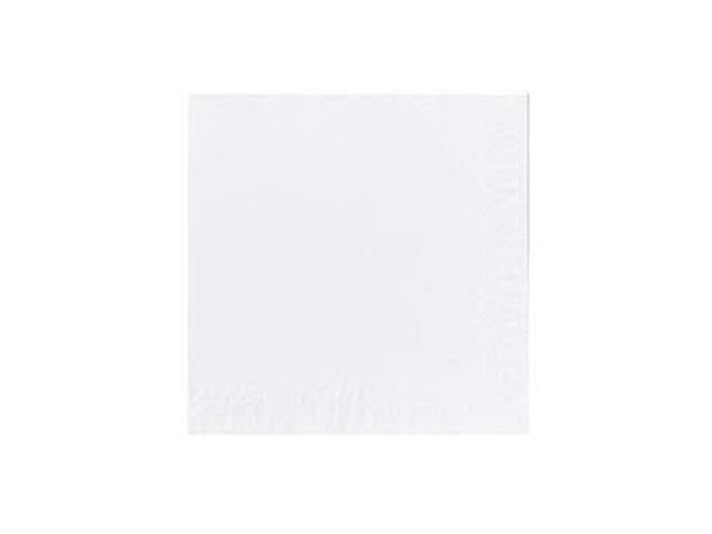 Serviet Duni 24x24cm 2-lag Hvid