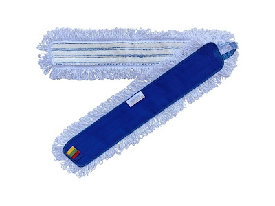 Moppe Velcro Universal Mop Max Plus 60cm Microfiber Öko-tex med Løkker Tør/Våd