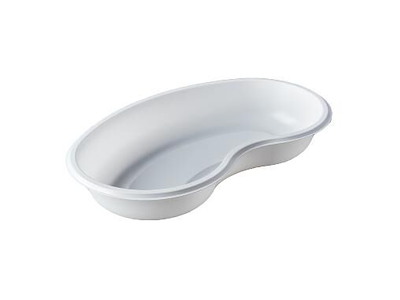 Bakke Nyreformet 25x12.5x4 cm 700 ml PP Hvid steriliserbar engangs