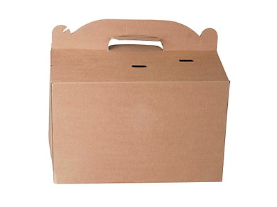 Transportkasse 340x215x213 mm  Pap Brun