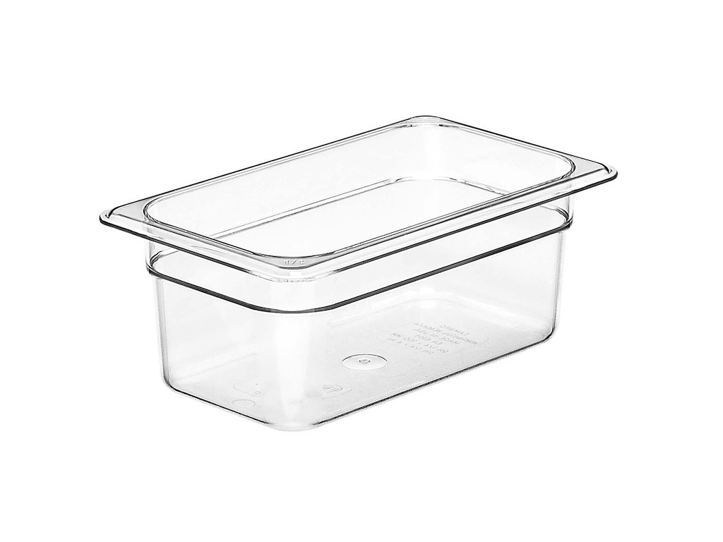 Kantine Cambro 1/4GN 2.5L 26.5x16.2x10cm Polycarbonat Klar