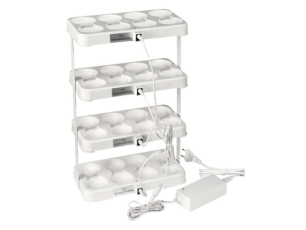 Sæt til montering af ladestationer Duni LED til 4x8 lys 118228. Ex ladestationer