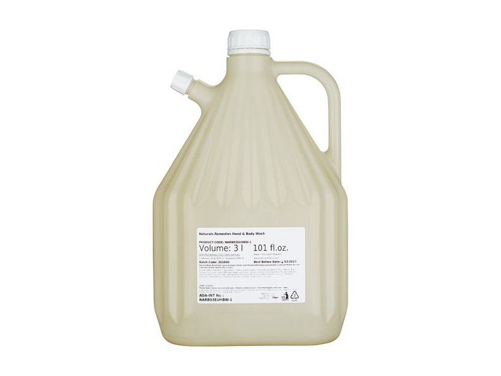 Sæbe Flydende Natural Remedies Nr. 09 Hand & Body 3ltr Med parfume Refill