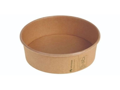 Salatskål Naturesse 500ml Ø150xH45mm Pap/PLA Brun