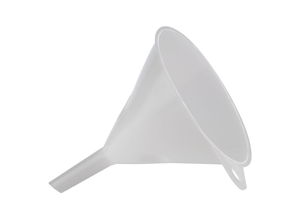 Tragt Ø14xH16.5cm Plast/PET Hvid