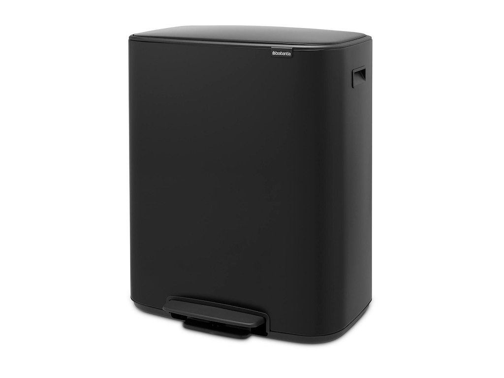 Pedalspand Brabantia Bo 2x30 ltr Sort
