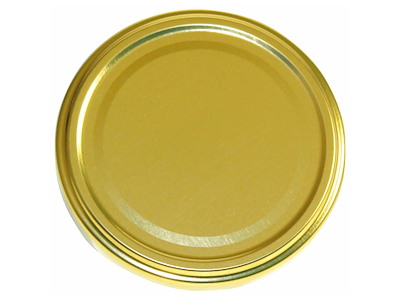 Låg til Sylteglas Ø82 mm Guld