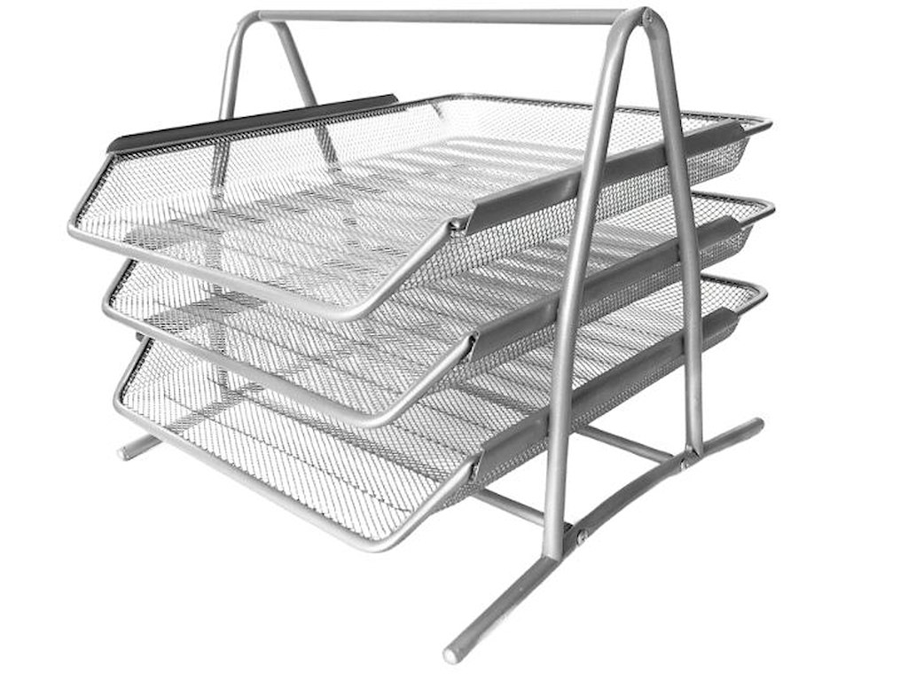 Brevbakkesæt 3 bakker (Sølv)