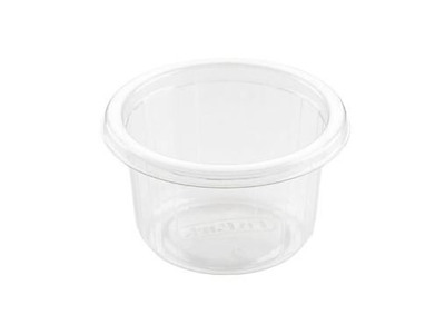 Salatbæger Fix Pack 110 ml 80x80x46 mm Rund APET