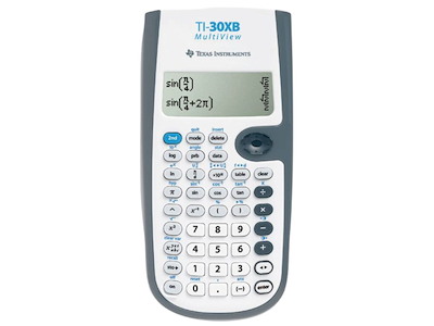 TI-30XB MultiView Batteri Lommeregner