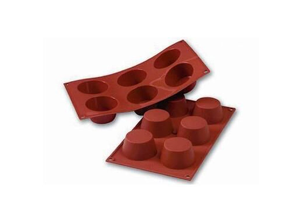 Bageform 1/3 GN Ø6.9x3.5 cm 6 Muffins